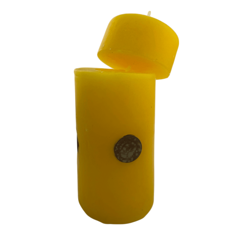Powerful Money Charging Candle - Esoteric Candle 14x6cm - Attract money, prosperity and abundance