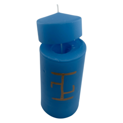 Poderoso Velón de Carga Salud - Velón Esotérico 14x6cm - Sanación