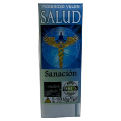 Krachtige Gezondheidskaars - Esoterische Kaars 14x6cm - Genezing