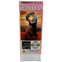 Lumânare puternică de reconciliere - Lumânare ezoterică 14x6cm