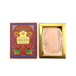 SREE VANI Indian Heritage Sandalwood Bath Soap - 75g Bar.