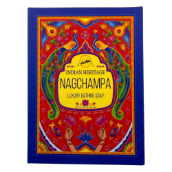 SREE VANI Indian Heritage Nag Champa Badtvål - 75g Bar.