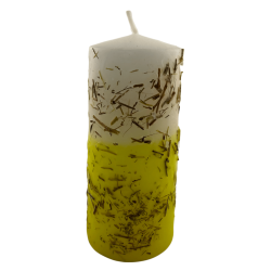 Świeca ziołowa 7x7 Astralna - Świeca ezoteryczna 14x6cm - Ochrona, oczyszczenie, otwieranie ścieżek, dobrobyt...