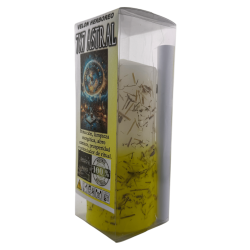 Velón Herboreo 7x7 Astral - Velón Esotérico 14x6cm - Protección, Limpieza, Abre Caminos, Prosperidad...