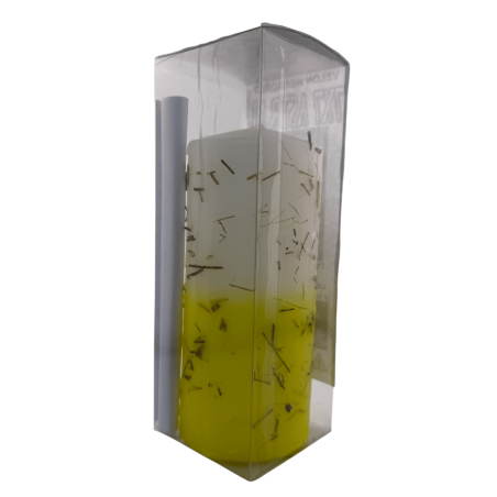 Bougie Herbes 7x7 Astral - Bougie Ésotérique 14x6cm - Protection, Purification, Ouverture des Chemins, Prospérité...