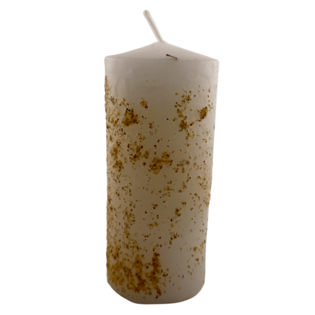 Örtljus med vitlök - Esoteriskt ljus 14x6cm - Skydd, Attraherar gott, Tar bort ont...