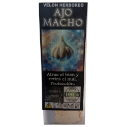 Veló Herboreo All Mascle - Veló Esotèric 14x6cm - Protecció, Atrau el bé, retira el mal...