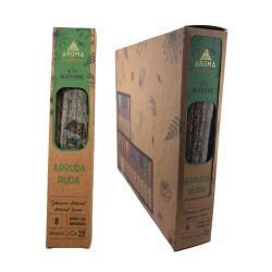 オーガニックルーインセンスボックスAROMA Nature - 太いスティック8本入り12箱