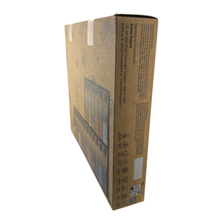 Scatola di incenso biologico Ritual Opening Paths AROMA - 12 scatole da 8 bastoncini spessi