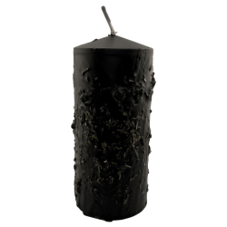 Bougie aux herbes purificatrice - Bougie ésotérique 14x6cm - Contre toute magie, chasse toutes les énergies négatives