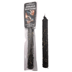 Candela preparata ritualizzata - Spazza via tutto 18 cm - Per spazzare via tutto