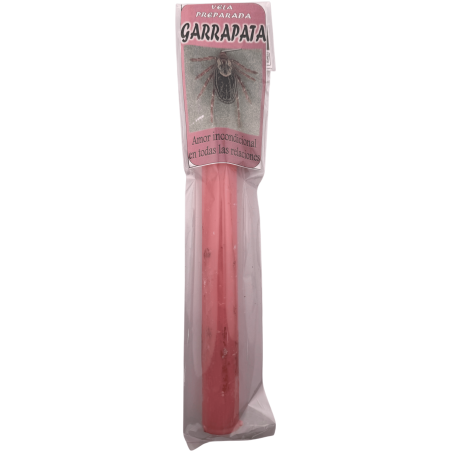 Bougie rituelle en forme de tique 18 cm - Amour inconditionnel dans toutes les relations