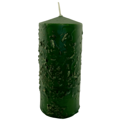 Bougie aux herbes de mandragore - Bougie ésotérique 14 x 6 cm - Protection, purification, fertilité et amour