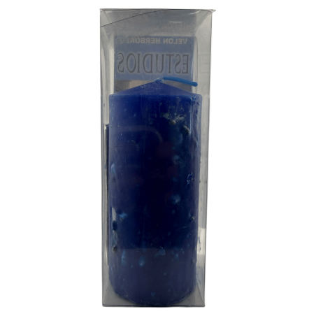 Herbal Studies Candle - Esoteric Candle 14x6cm - Concentration, Mental Blockage...
