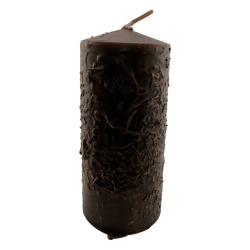Vela de Ervas Rosa de Jericó - Vela Esotérica 14x6cm - Esperança, transformação pessoal, sorte e proteção