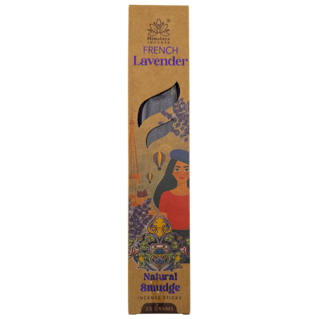 Natürlicher französischer Lavendel-Räucherstoff von Himalayan Soul Origins – 25-g-Packung