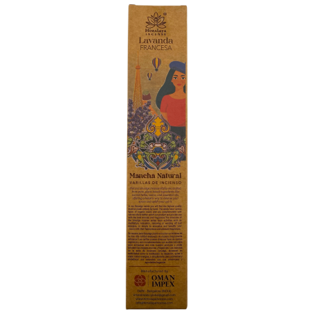 Naturalny kadzidełko z francuską lawendą Himalayan Soul Origins - pudełko 25 g