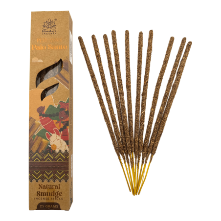 Incienso Palo Santo Peruano Natural Smudge Orígenes Himalayan Soul - Cajita de 25gr.