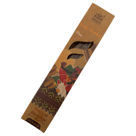 Incienso Palo Santo Peruano Natural Smudge Orígenes Himalayan Soul - Cajita de 25gr.