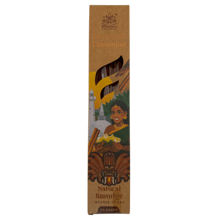 Sri Lankas kanelrökelse Naturlig smudge Himalayan Soul Origins - 25g förpackning
