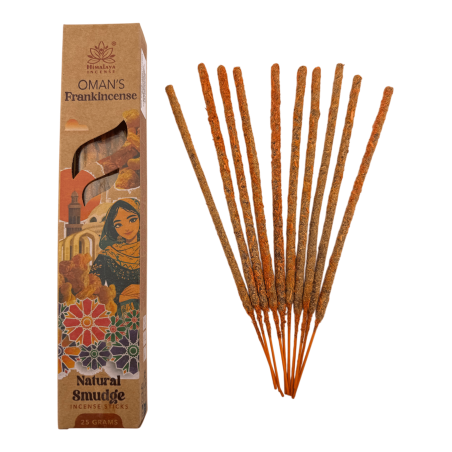 Incenso naturale Oman Smudge di Himalayan Soul Origins - Scatola da 25 g