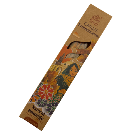 Naturalny kadzidłowy zapach Omanu z Himalayan Soul Origins – opakowanie 25 g