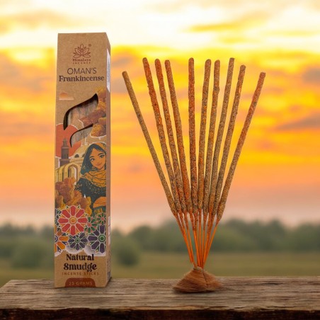 Tămâie naturală Oman Smudge de la Himalayan Soul Origins - cutie de 25g