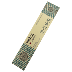 バンジャラ インダス ホワイトムスク インセンス - 15g ボックス マサラ