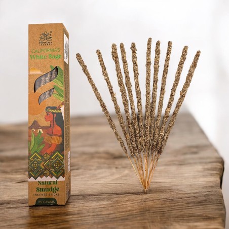 Incienso Salvia Blanca de California Natural Smudge Orígenes Himalayan Soul - Cajita de 25gr.