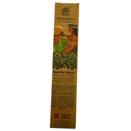 Incienso Salvia Blanca de California Natural Smudge Orígenes Himalayan Soul - Cajita de 25gr.