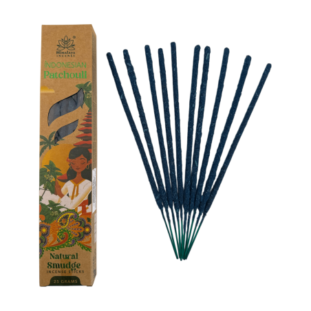 Patchouli-Räucherstäbchen Indonesien Natürlicher Räucherwerk Ursprung Himalaya Seele - 25g Schachtel.
