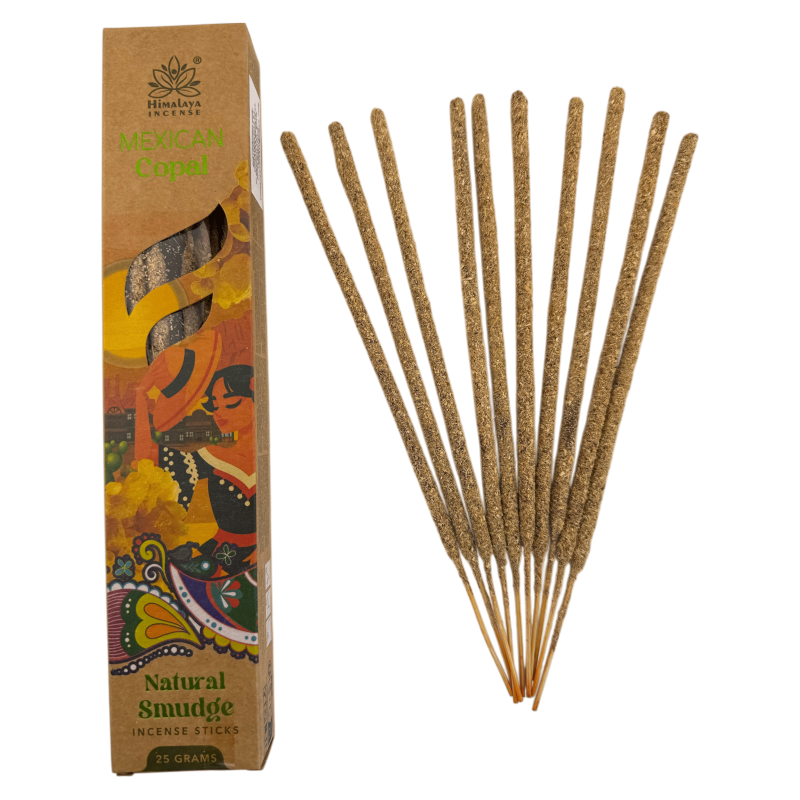Naturlig mexikansk kopal rökelse Smudge Himalayan Soul Origins - 25g förpackning-Naturlig Smudge-rökelse Origins Himalaya-rökelse-HOSTENATURA