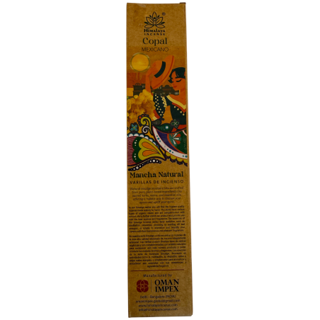 Incenso de Copal Mexicano Natural para Defumação, Himalayan Soul Origins - Caixa com 25g