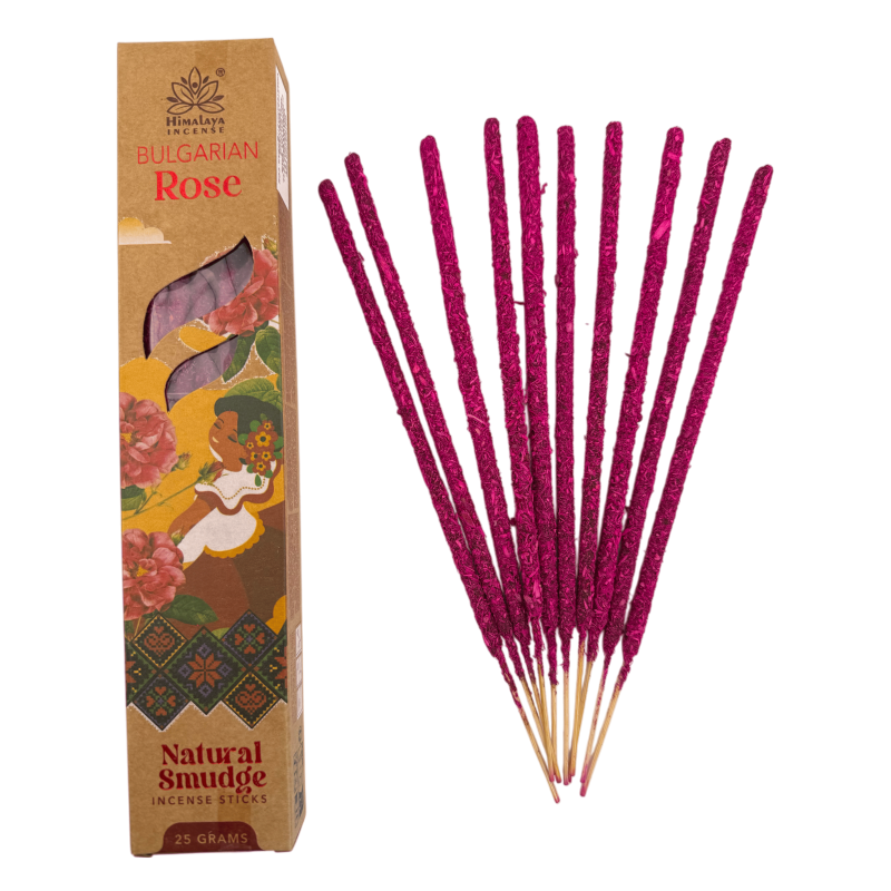 Tămâie naturală bulgărească cu trandafir Himalayan Soul Origins - cutie de 25g-Tămâie naturală cu aromă de tămâie Origins Himalaya-HOSTENATURA
