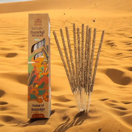 Tămâie indiană naturală cu lemn de santal Himalayan Soul Origins - cutie de 25g