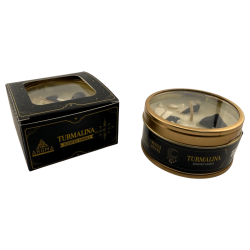 شمعة AROMA FRAGRANCES التورمالين الكريستالي - برائحة خشب الصندل - 65 غرام - تدوم من 5 إلى 6 ساعات