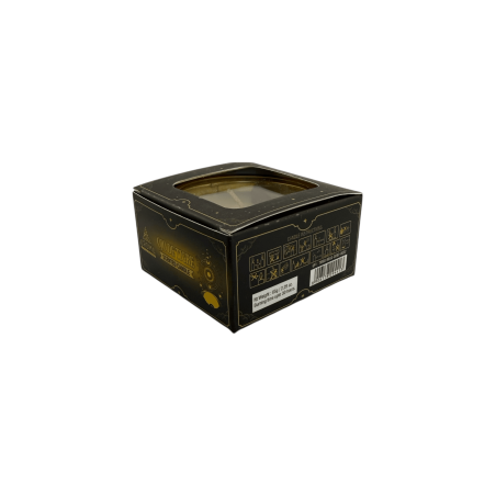 شمعة AROMA FRAGRANCES عين النمر الكريستالية - برائحة الفانيليا - 65 غرام - مدة احتراق من 5 إلى 6 ساعات