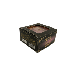 Bougie AROMA FRAGRANCES au quartz rose cristal - 65 g - Durée de combustion : 5 à 6 h