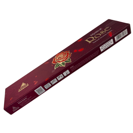 Incienso masala Mystical Rosa AROMA Fragrances - Cajita de 24gr de incienso natural india