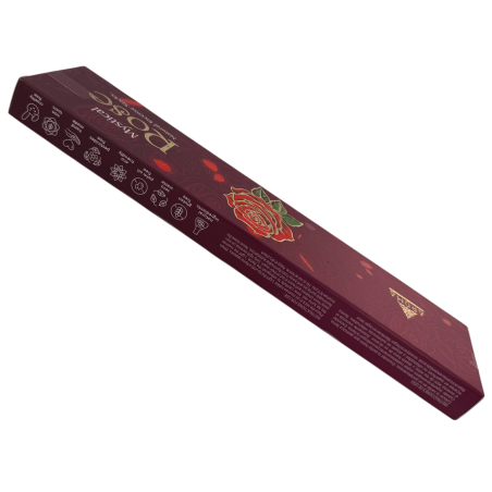 بخور AROMA الورد الغامض - علبة بخور هندي طبيعي 24 غرام
