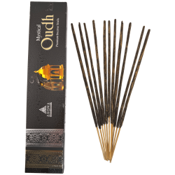 AROMA Mystique Oudh Masala - Boîte de 24 g d'encens naturel indien