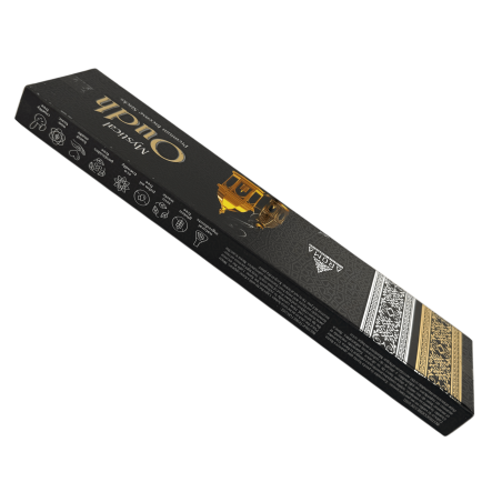 Incienso masala Mystical Oudh AROMA Fragrances - Cajita de 24gr de incienso natural india