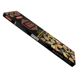 Bețișoare parfumate naturale Tridev Black Oud - 10 bețișoare extra groase