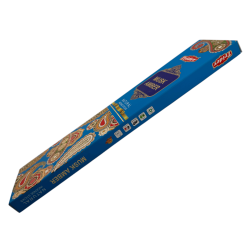 Bâtonnets d'encens naturels Tridev Amber Musk - 10 bâtonnets extra épais