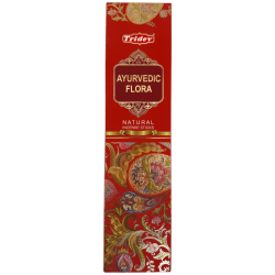 Tridev Ayurvedic Flora Naturliga Rökelsepinnar - 10 Extra Tjocka Pinnar