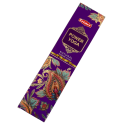 Incensos Naturais Tridev Yoga Power - 10 Varetas Extra Grossas
