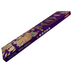 Bâtonnets d'encens naturels Tridev Yoga Power - 10 bâtonnets extra épais
