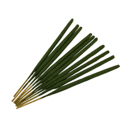 Tridev Agarwood Rökelse, Naturliga Agarwood Rökelsepinnar - 10 Extra Tjocka Pinnar