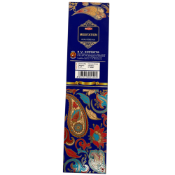 Bastoncini di incenso per meditazione naturale Tridev - 10 bastoncini extra spessi