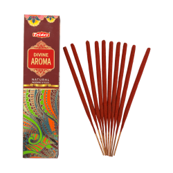 Tridev Räucherstäbchen mit natürlichem Aroma – 10 extra dicke Stäbchen